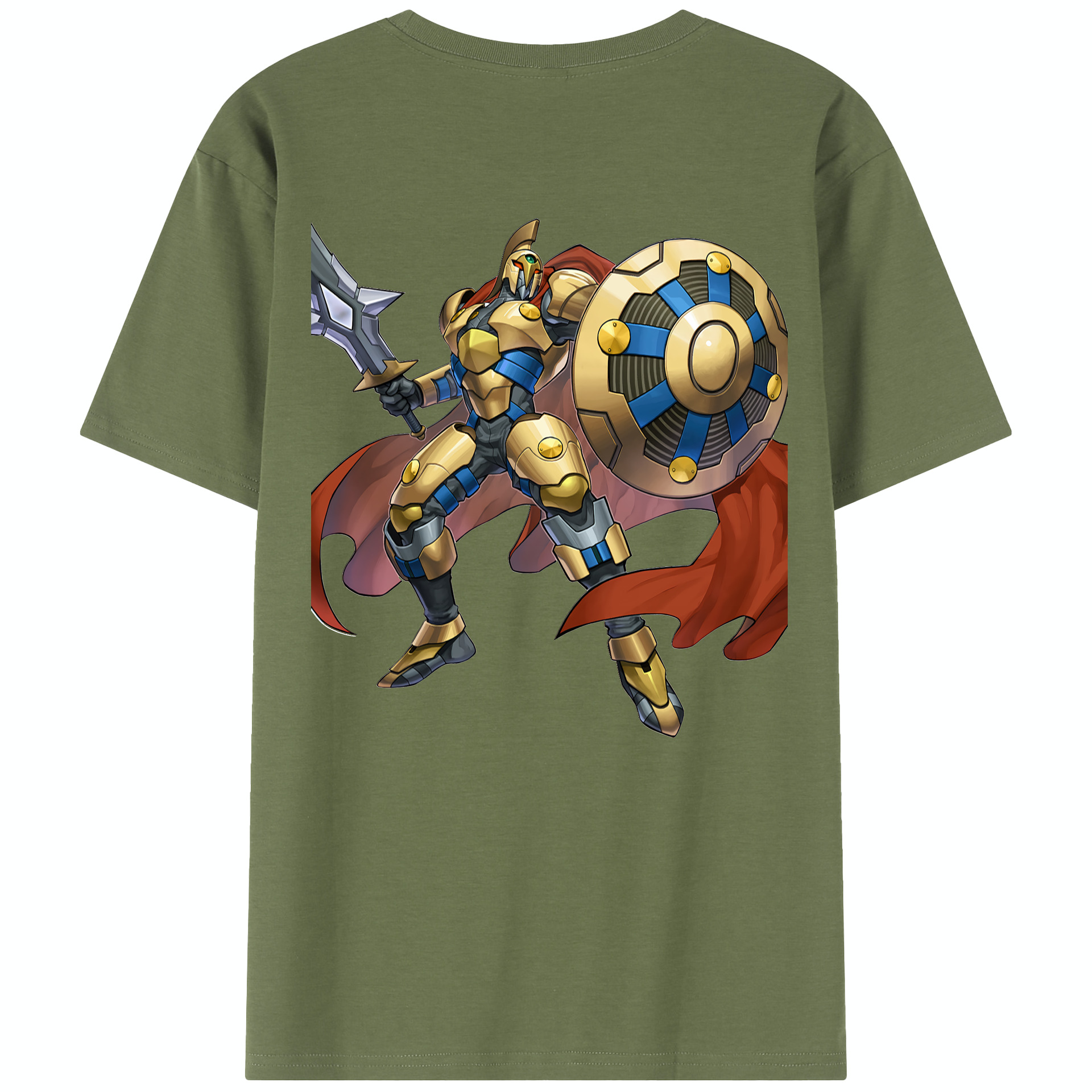 （画像用） 遊☆戯☆王 Yu-Gi-Oh! 綿100％半袖Tシャツ（背面プリント）